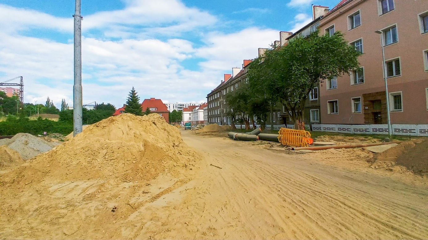 "Torowa rewolucja" w Szczecinie - czerwiec 2021