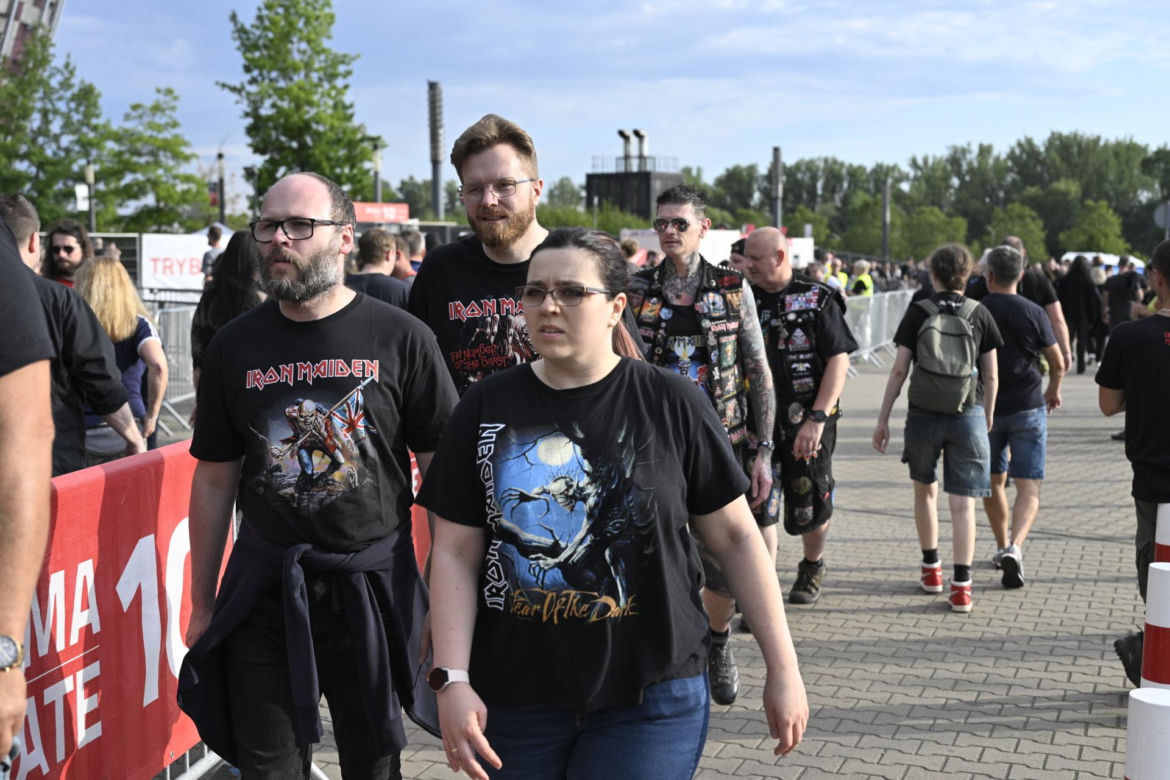 Koncert Iron Maiden na Narodowym. Tak bawili się fani muzyki