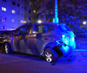 Nocny rajd pijanego na Mokotowie. Rozbijał wszystko po drodze!