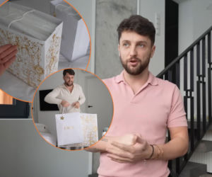 Andziaks urodziła, a Luka ruszył do Diora. Tak wynagrodził żonie poród