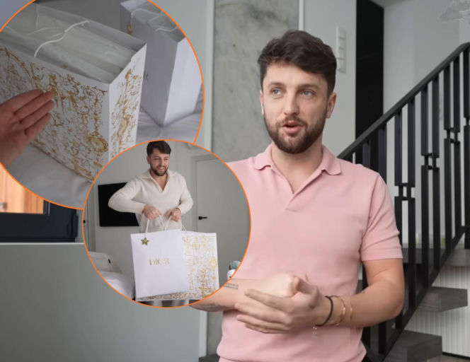 Andziaks urodziła, a Luka ruszył do Diora. Tak wynagrodził żonie poród