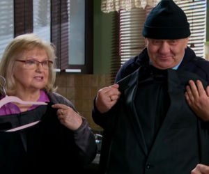 Barwy szczęścia odc. 2069. Tomasz (Kazimierz Mazur), Amelia (Stanisława Celińska)