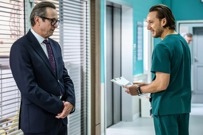 "Szpital św. Anny", odcinek 84: Irena Bursztyn po zdradzie męża znajduje schronienie u Darii. Zyta konfrontuje się z dyrektorem Streckerem