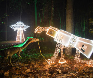 Park iluminacji w Bydgoszczy. Niezwykła świetlna atrakcja.już otwarta! [ZDJĘCIA]