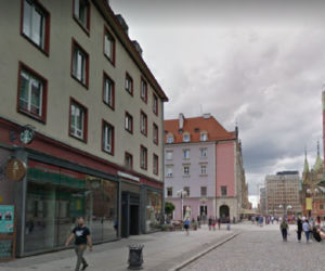 Widok z Oławskiej na Rynek