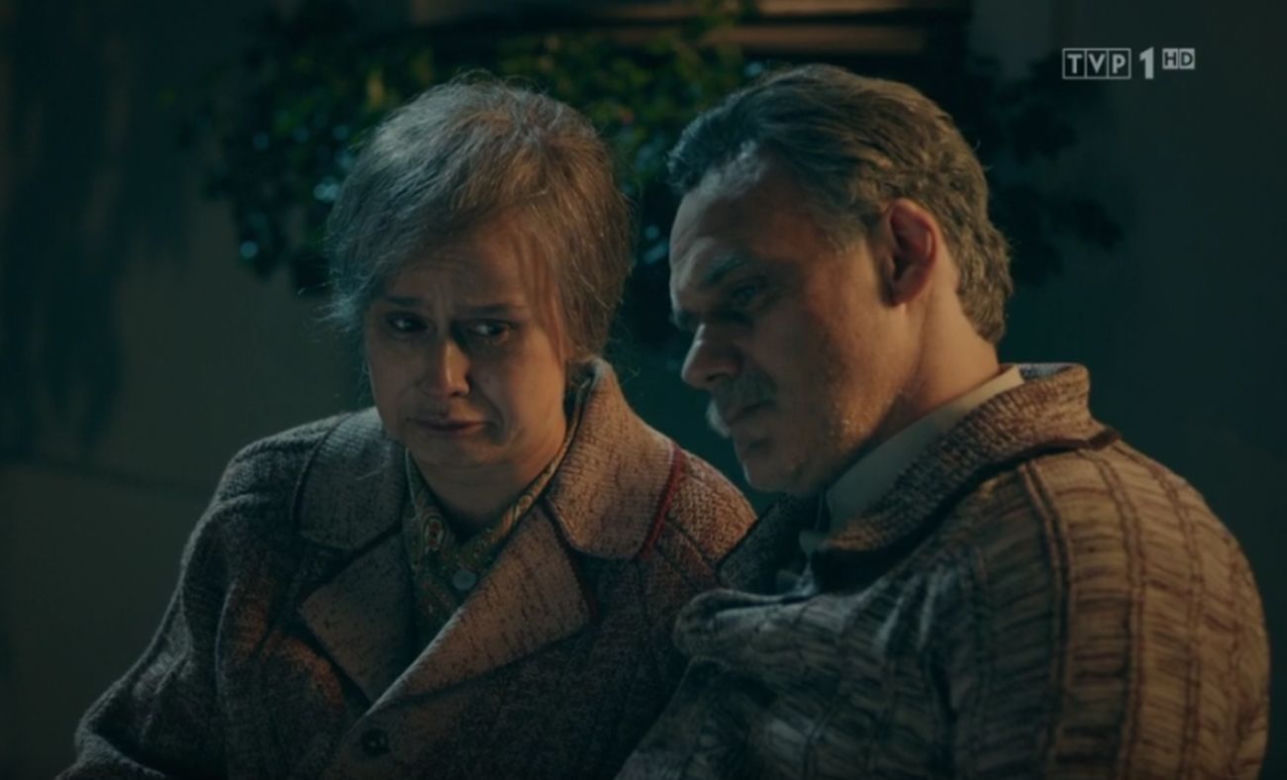 Stulecie Winnych 3 odc. 38. Andzia (Barbara Wypych), Stanisław (Jan Wieczorkowski)