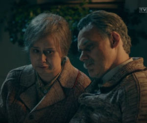 Stulecie Winnych 3 odc. 38. Andzia (Barbara Wypych), Stanisław (Jan Wieczorkowski)