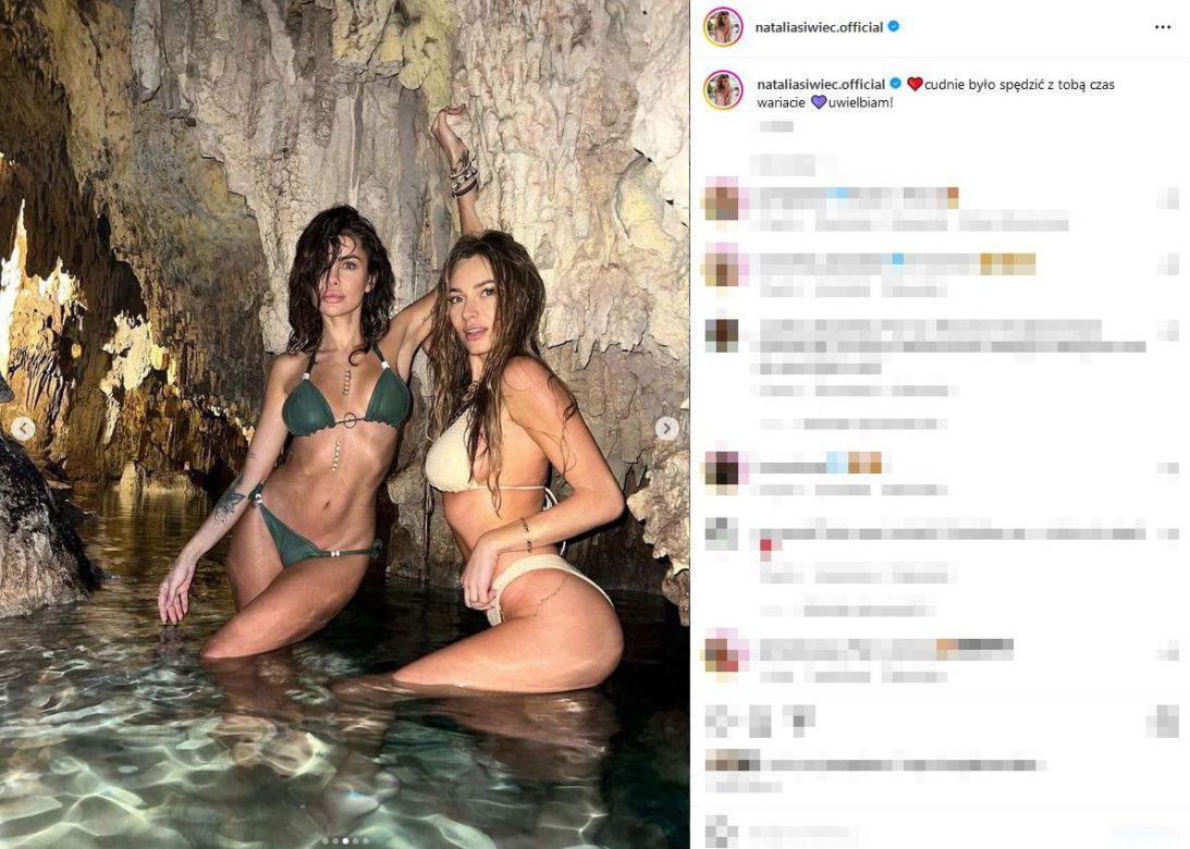 Marcelina Zawadzka i Natalia Siwiec - jaskiniowe kocice