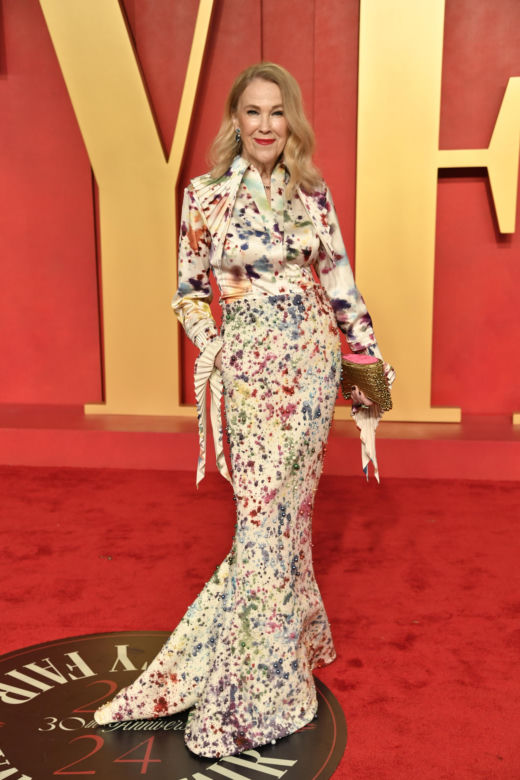 Catherine O'Hara na imprezie Vanity Fair (Oscary 2024)