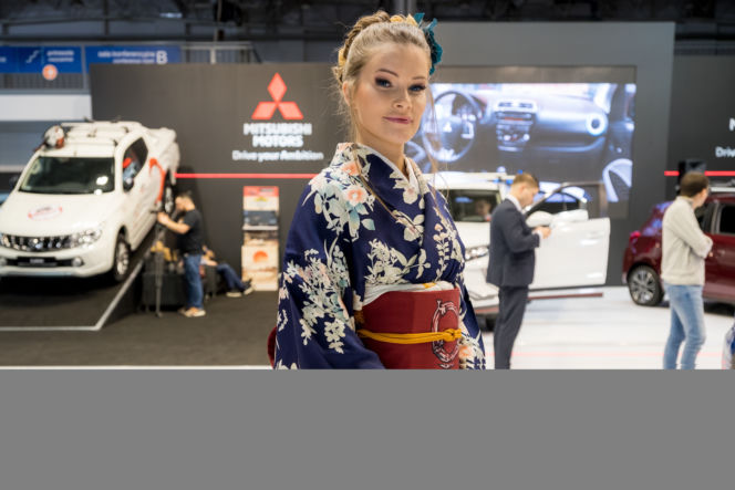 Hostessy na targach Poznań Motor Show 2018