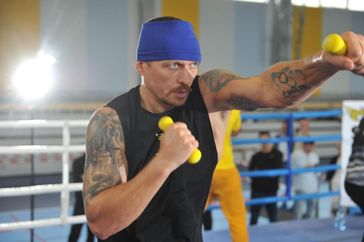 Tak do walki we Wrocławiu trenuje Ołeksandr Usyk. Byliśmy na jego treningu