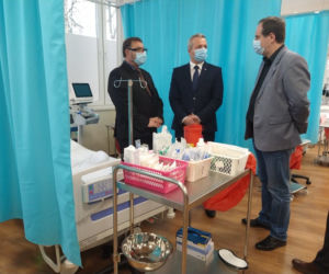 Szpital tymczasowy w Ciechocinku ponownie otwarty