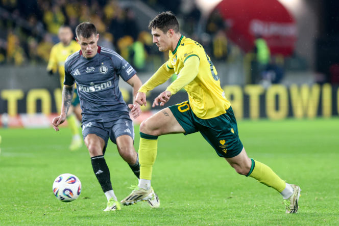 GKS Katowice - Legia Warszawa: Zdjęcia kibiców z meczu 21. kolejki PKO BP Ekstraklasy