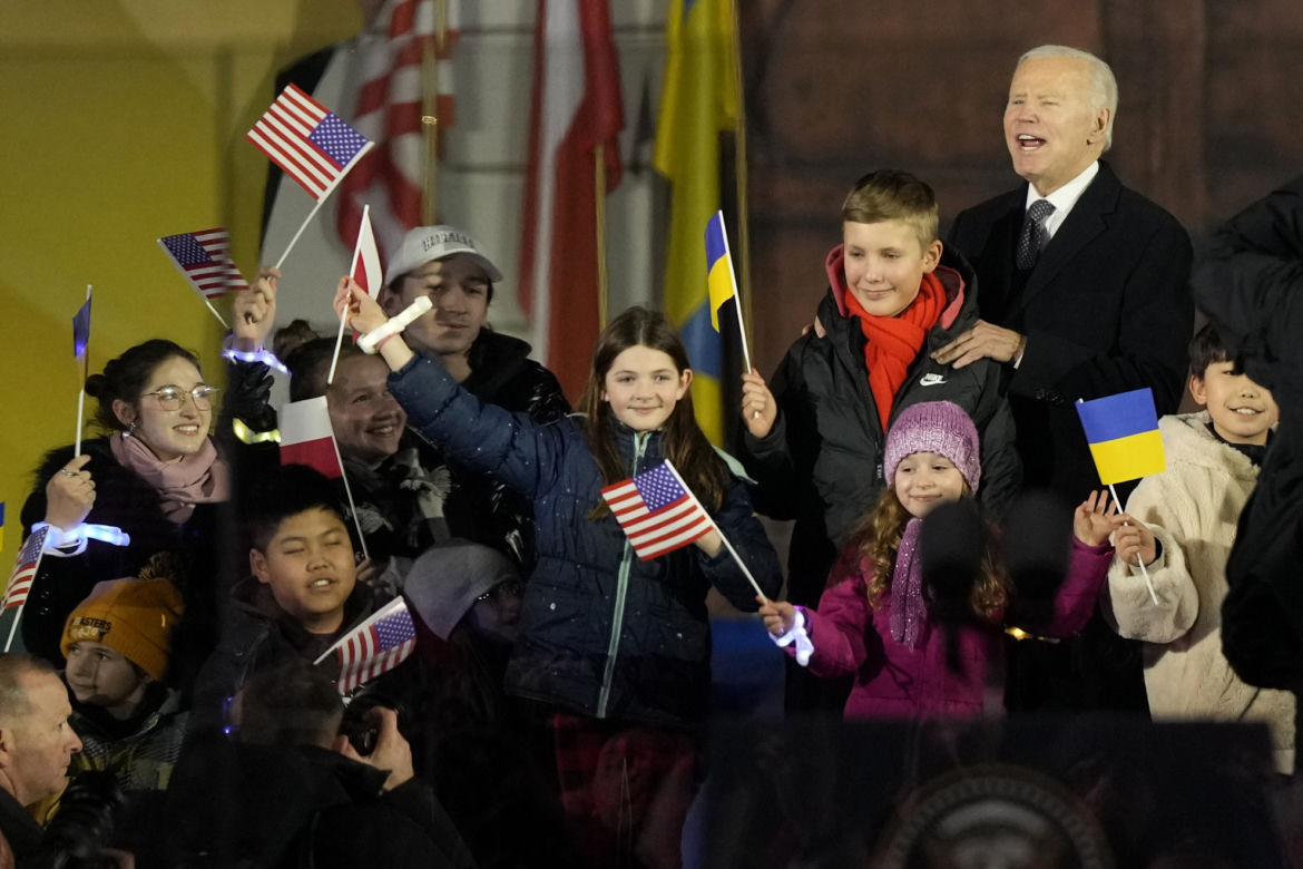 Joe Biden w Warszawie