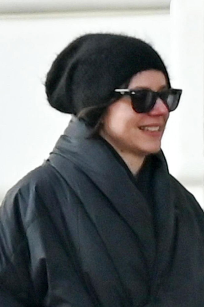 Marek Kondrat z żoną Antoniną Turnau i córką Heleną w Warszawie