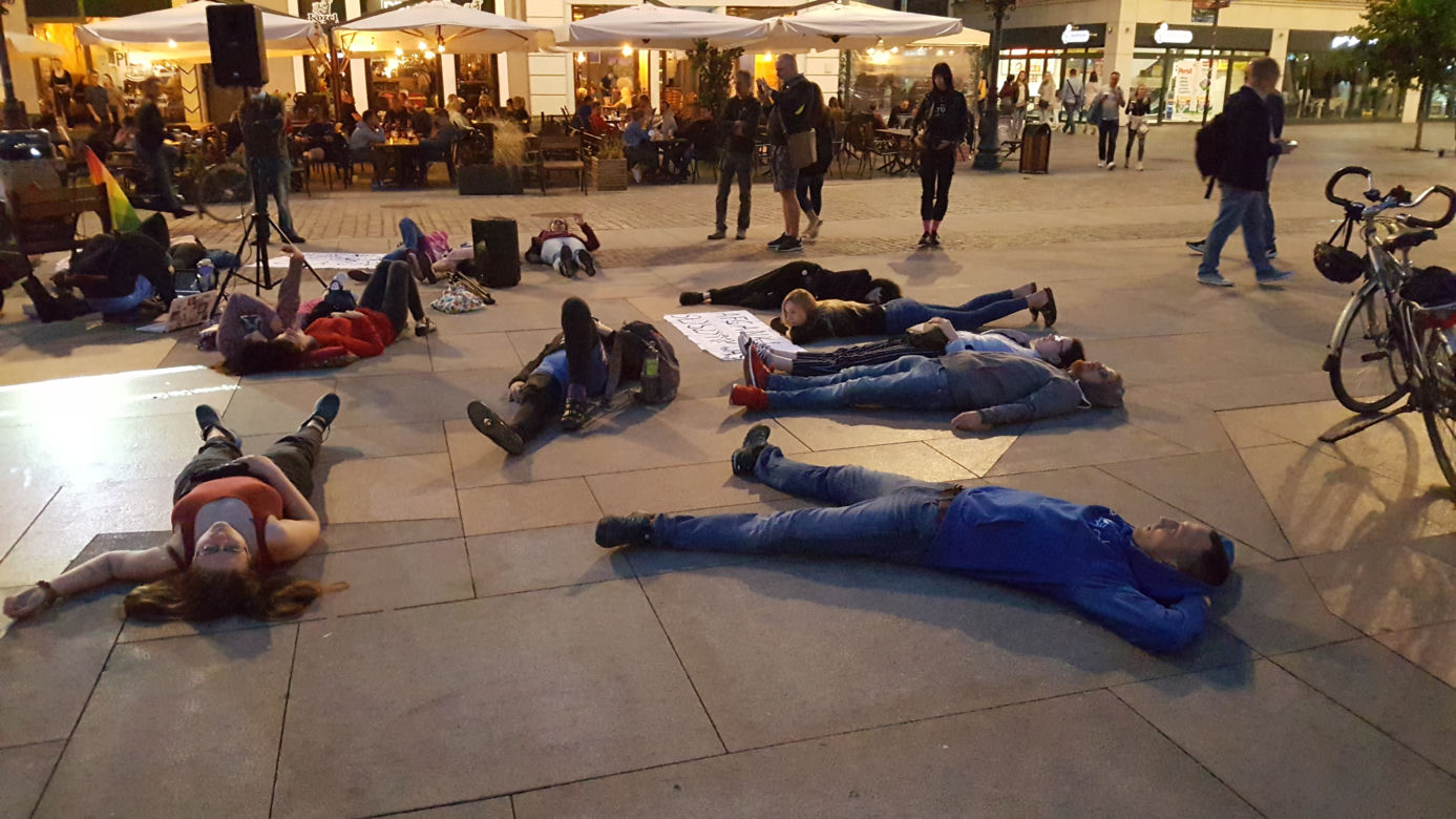 Bydgoszcz dla Afganistanu. Protest w centrum miasta