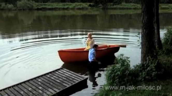 M jak miłość. Marek Mostowiak (Kacper Kuszewski), Hanka (Małgorzata Kożuchowska)