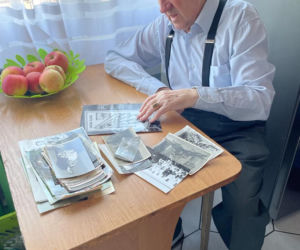 Przychodzi na mecze, choć nie widzi zawodników. Piłka, to całe moje życie. Ta historia chwyta za serce