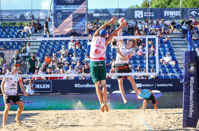Mistrzostwa Europy w siatkówce plażowej 2026 w Starych Jabłonkach. Polacy walczą o awans