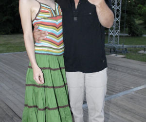 Halina Mlynkova i Łukasz Nowicki