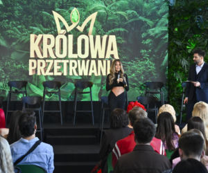 MAłgorzata Rozenek-Majdan na konferencji Królowej przetrwania