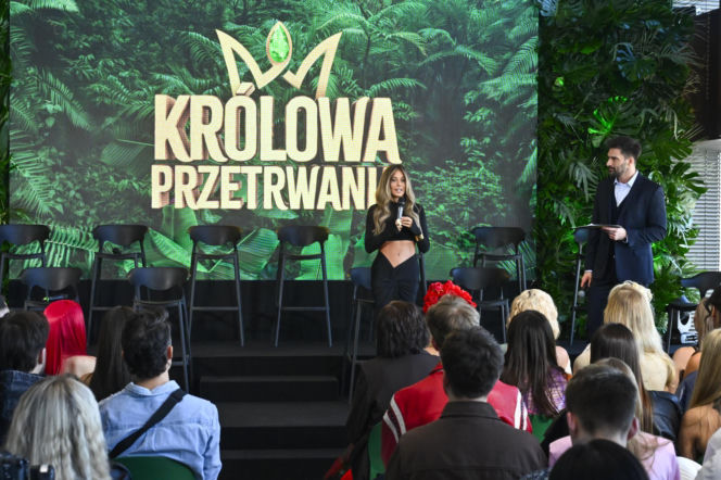 MAłgorzata Rozenek-Majdan na konferencji "Królowej przetrwania"