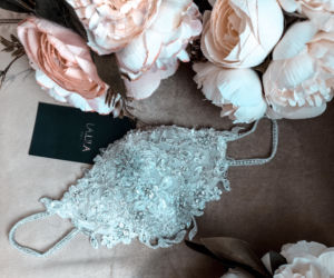 Maseczka ślubna 