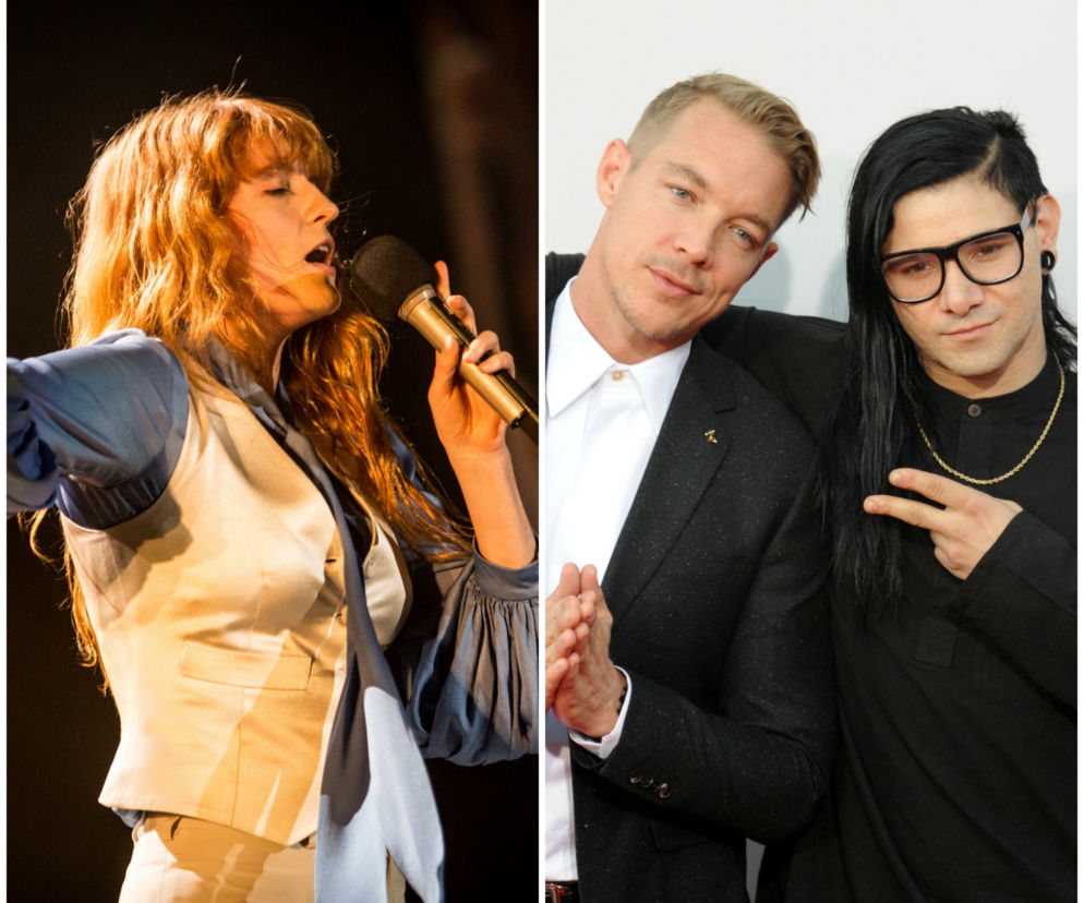Diplo i Skrillex z Florence Welch: fragmenty piosenki online
