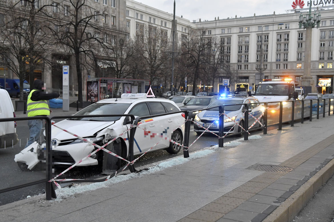 Wypadek na MDM-ie