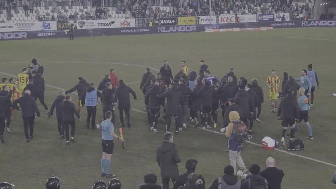 Radomiak - Korona: Awantura na boisku