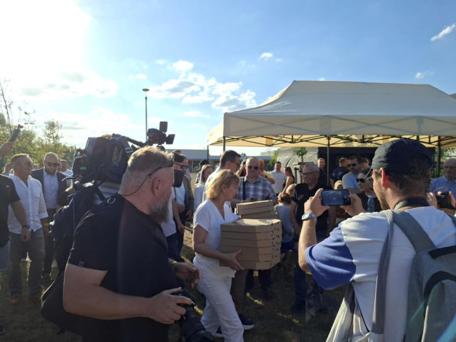 Pizza na Jagodnie z Mateuszem Morawieckim