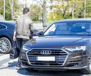 Tomasz Kammel jeździ Audi A8 L 