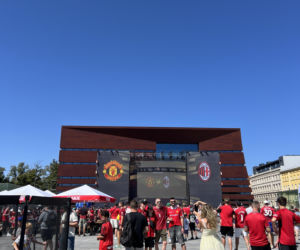 Kibice Manchesteru United i Milanu
