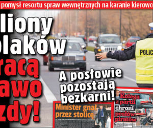 Miliony Polaków stracą prawo jazdy!