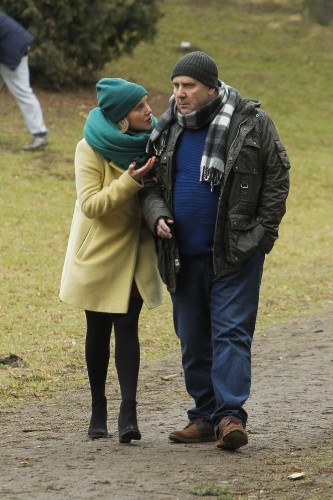 O mnie się nie martw 4 sezon. Iga Małecka (Joanna Kulig), Witold Gajewski (Sławomir Orzechowski)