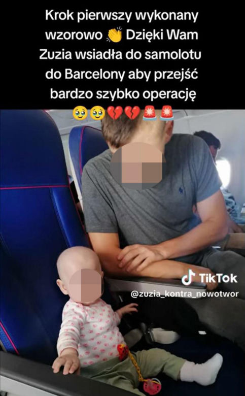 Mała Zuzia z Łódzkiego pilnie potrzebuje pomocy! Po 3 miesiącach od urodzenia wykryto u niej złośliwy nowotwór [ZDJĘCIA]