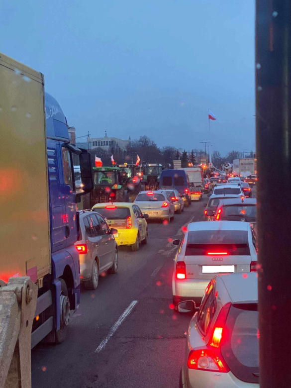 Rolnicy ruszyli na Lublin! Tak wyglądał ich przejazd ulicami miasta