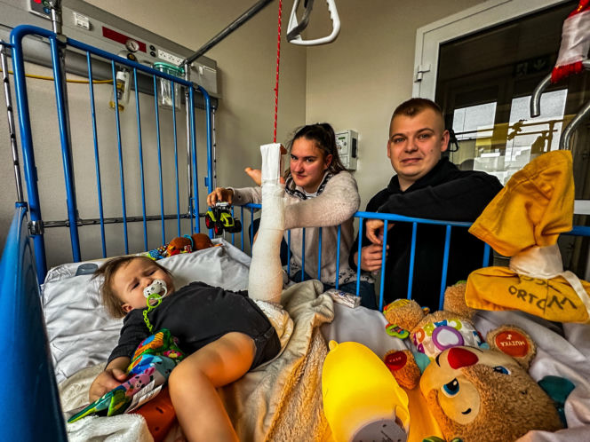 Wypadek w Ostródzie. Malutka Antonina godzinami czekała na pomoc