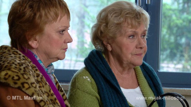 M jak miłość odcinek 1058 Kisielowa (Małgorzata Różniatowska) Barbara (Teresa Lipowska)