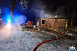 Tragiczny pożar w Hruszewie. Nie żyje jedna osoba!