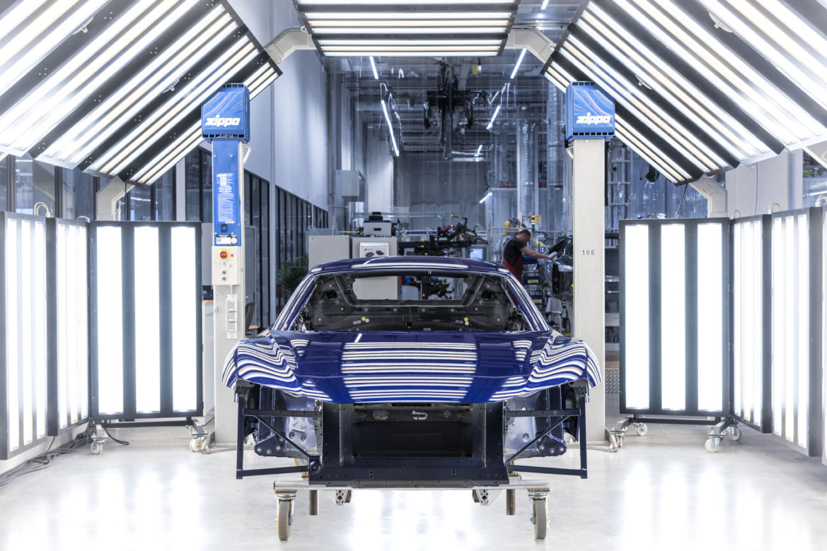 Produkcja Audi R8