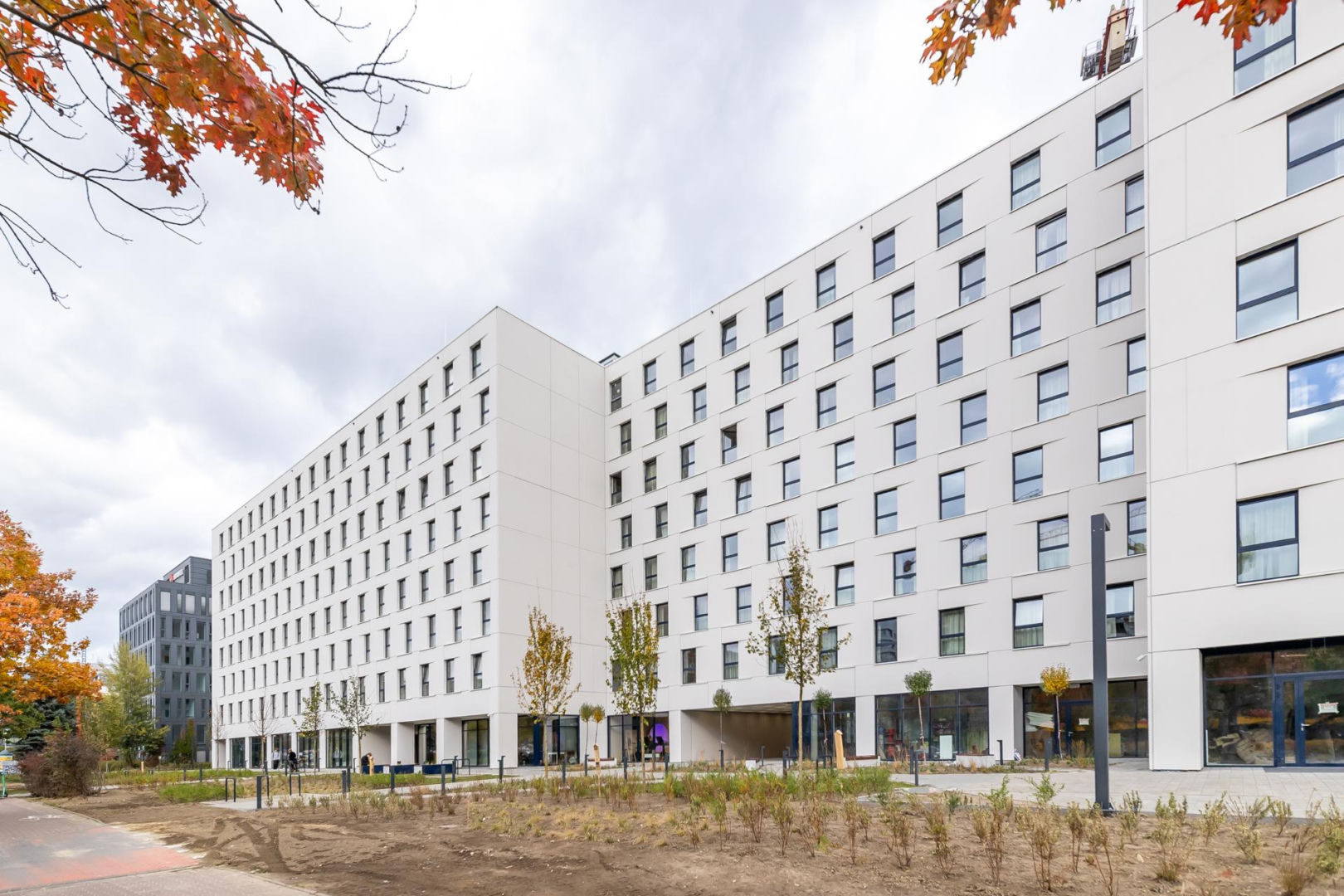 StudentSpace przy ul. Wołoskiej 18 w Warszawie