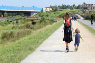 Chwila dla zdrowia na zielonogórskim deptaku 
