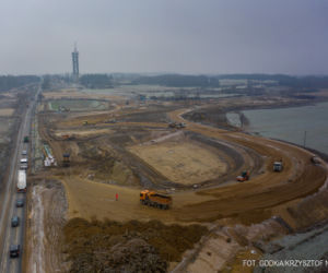 Budowa S7 na trasie Napierki - Płońsk. Zobacz postępy prac [GALERIA]