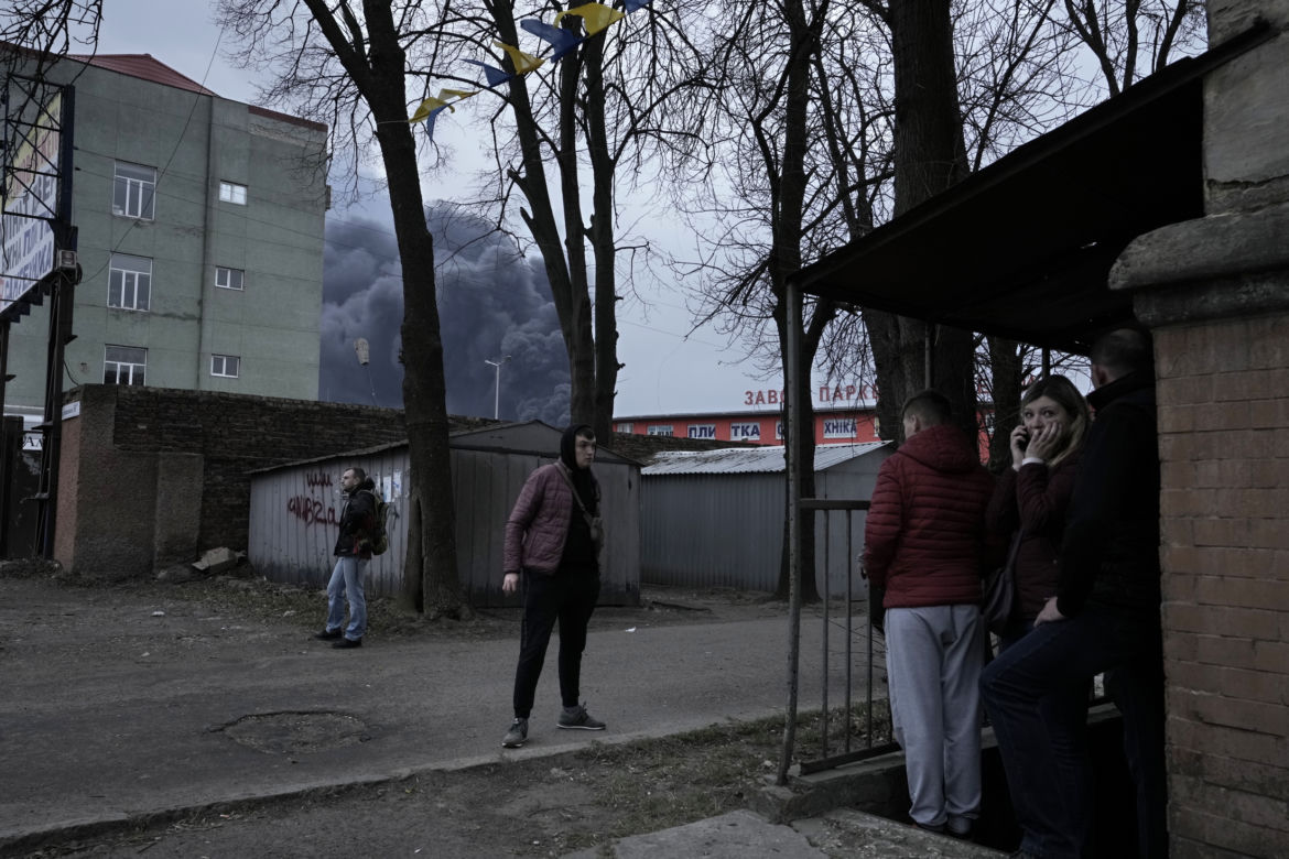 Ukraina.Eksplozje w Lwowie