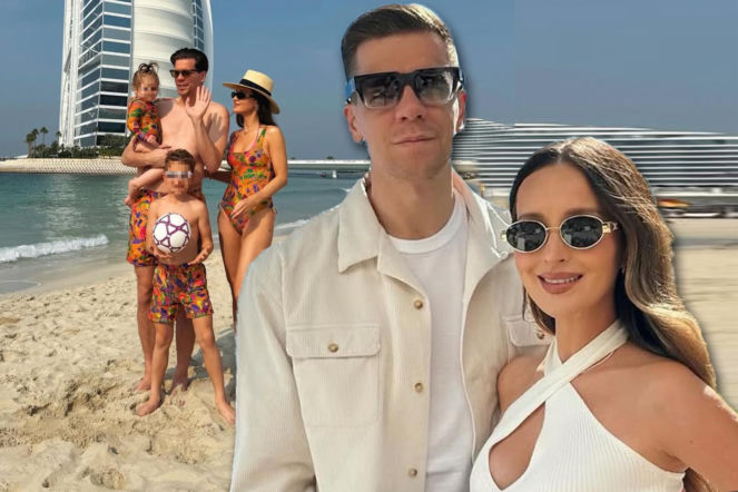 W takich luksusach świętują Marina i Wojciech Szczęsny. Dzieci też tam zabrali