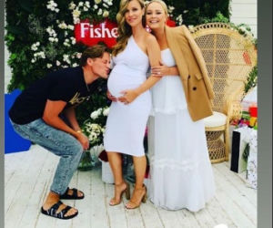 Joanna Krupa - baby shower