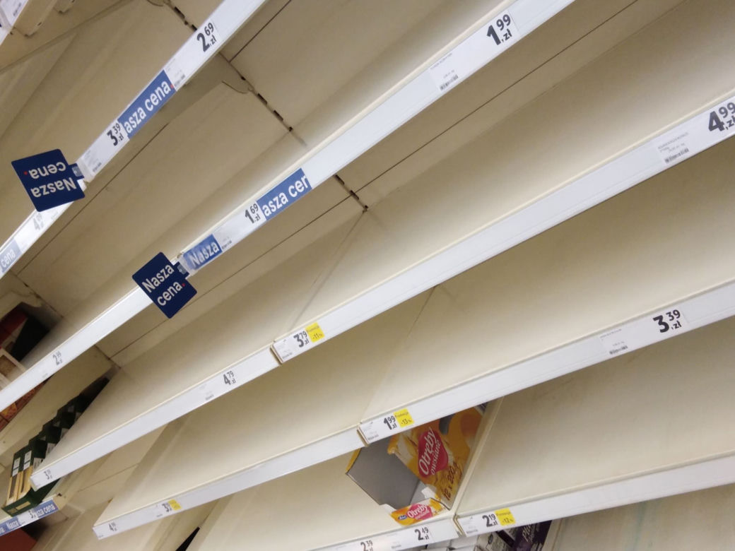 W sklepach brakuje wielu towarów