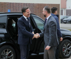 Szef NATO na mazurskim poligonie. Mark Rutte ostrzegł Putina: „Jesteśmy zjednoczeni i gotowi