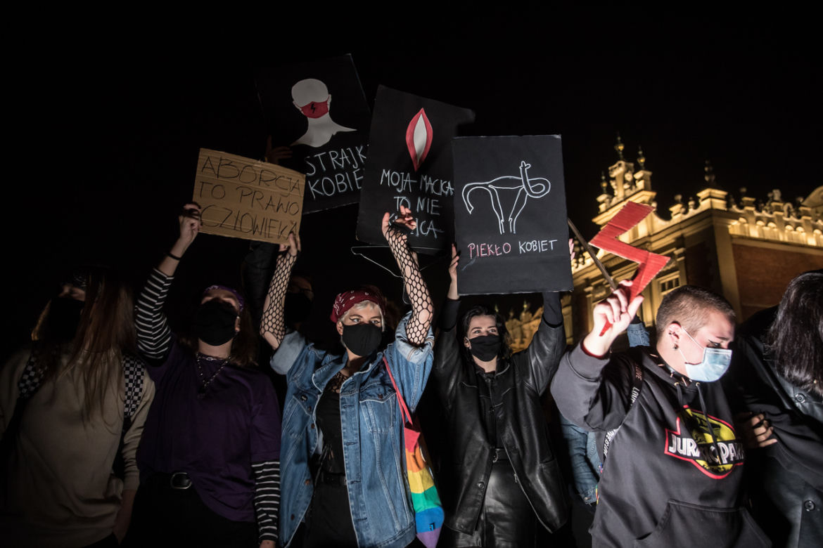 Strajk Kobiet. Wielotysięczny protest w Krakowie
